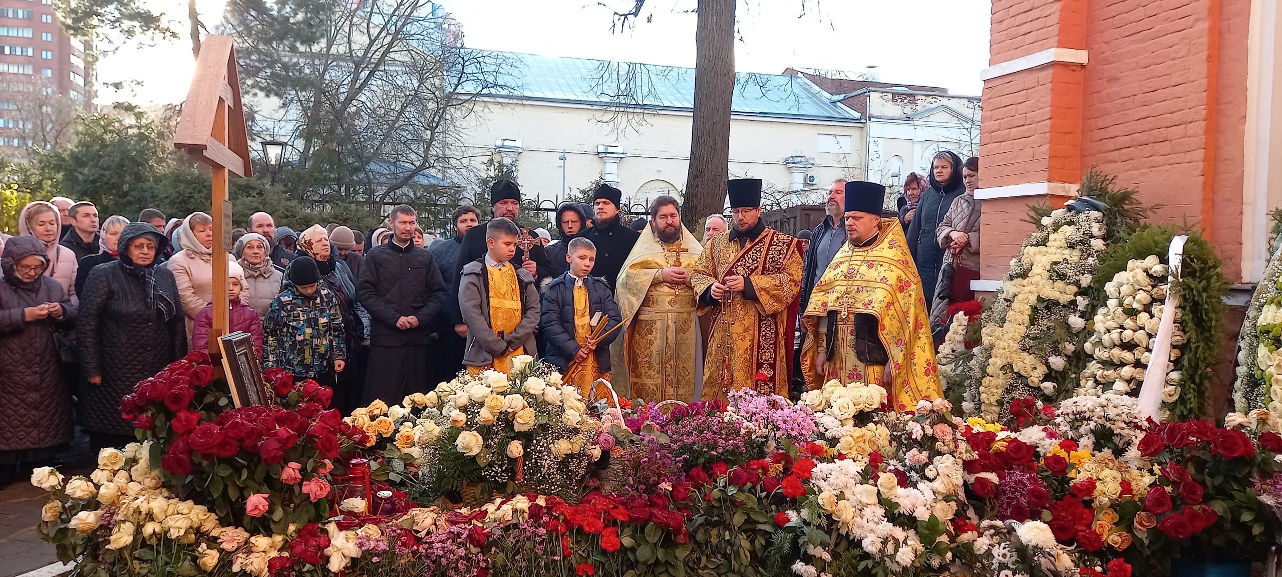13 ноября 2022 г. Первая проповедь вновь назначенного настоятеля Смоленского храма г. Ивантеевки